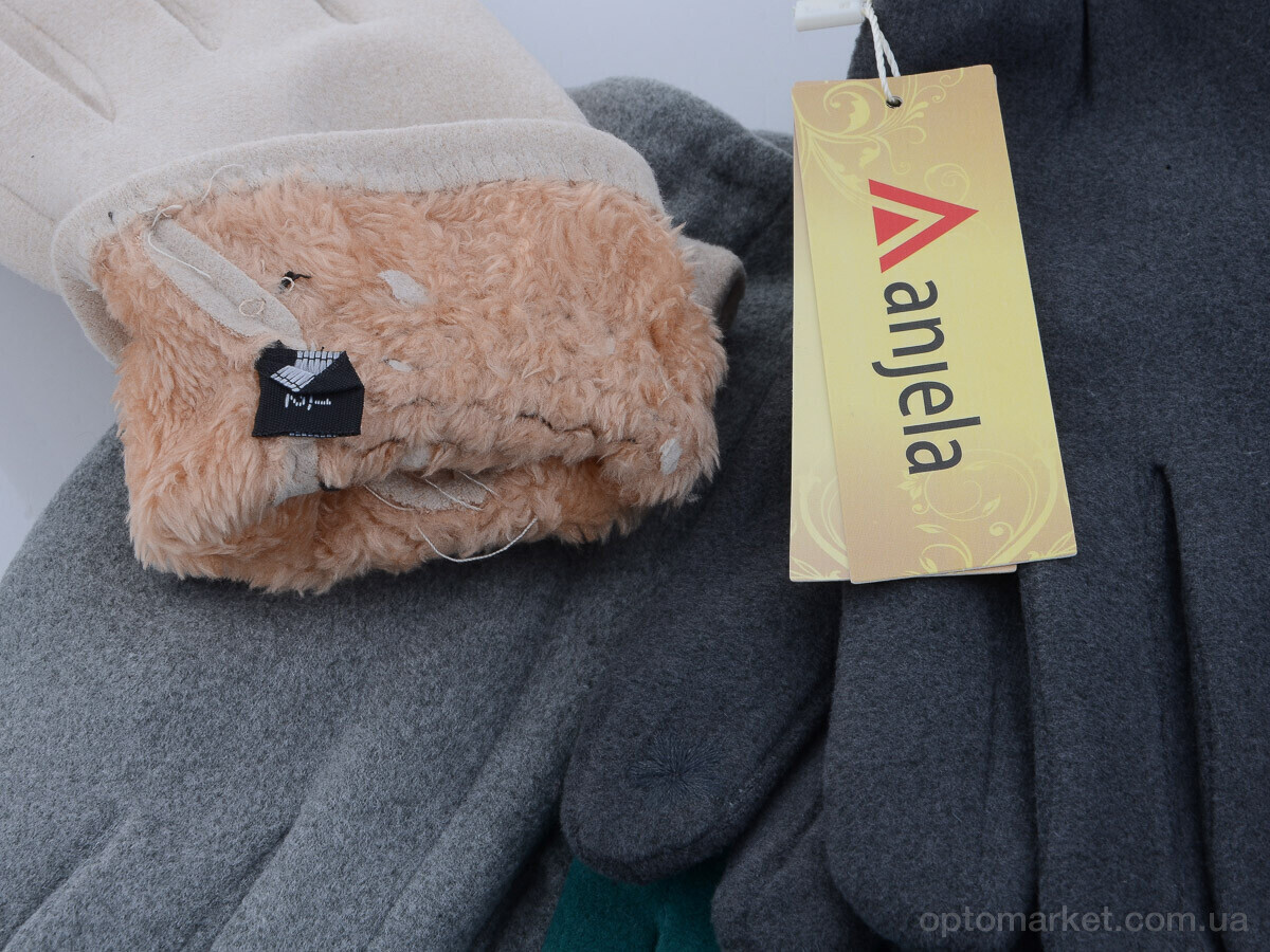 Купить Рукавички жіночі 3-51 mix Anjela мікс, фото 2