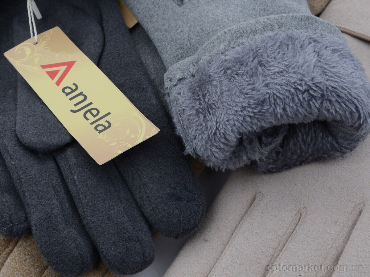 Купить Рукавички жіночі 3-55 mix Anjela мікс, фото 2