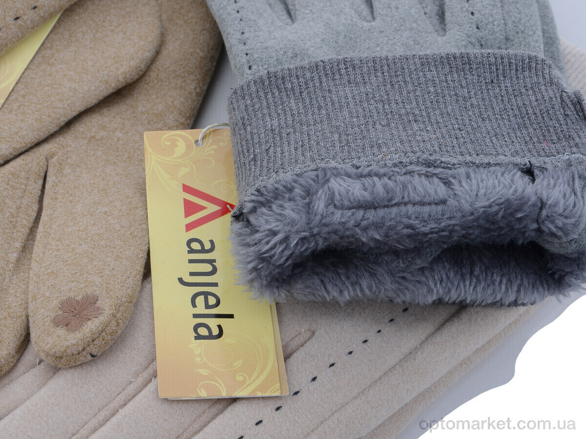 Купить Рукавички жіночі 3-57 mix Anjela мікс, фото 2