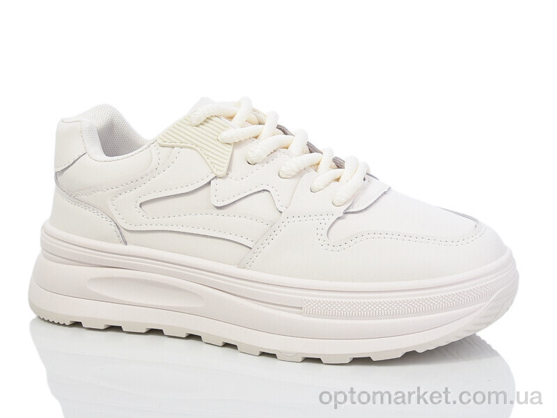 Купить Кросівки жіночі 3-727 Ouqidageni бежевий, фото 1