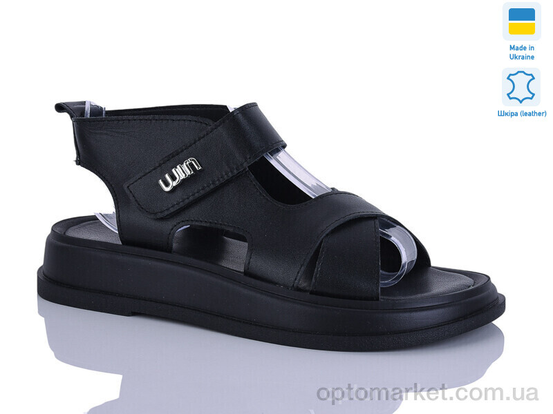 Купить Босоніжки жіночі 3 чорний к. Sali чорний, фото 1