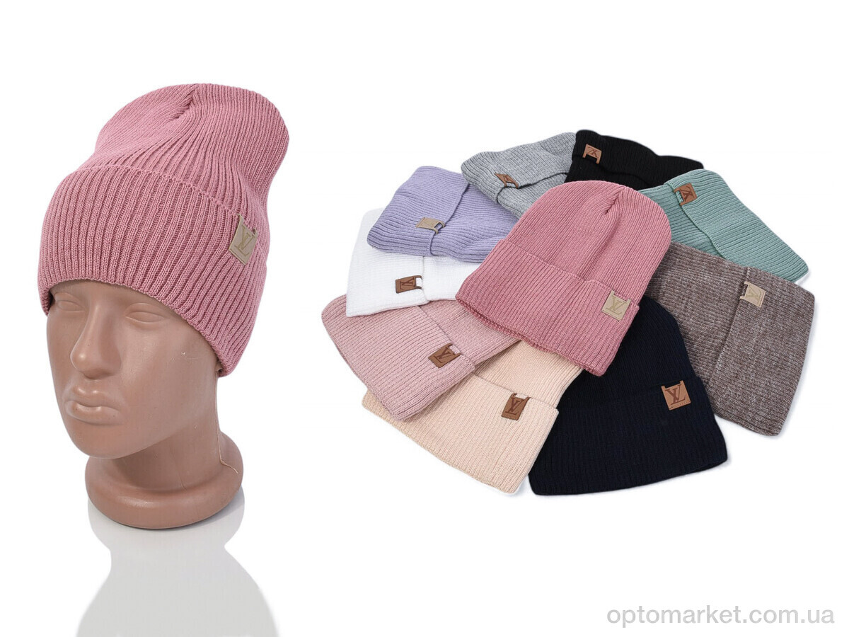 Купить Шапка жіночі 30-03 mix L.uis Vuitton мікс, фото 2