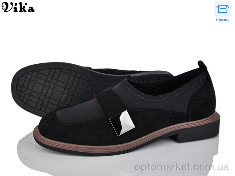 Купить Туфлі жіночі 300-11 Vika чорний, фото 1