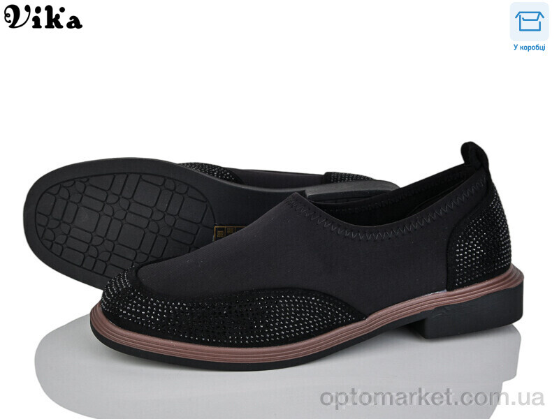 Купить Туфлі жіночі 300-4 Vika чорний, фото 1