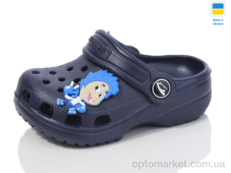 Купить Крокси дитячі 3001-182 Luck Line синій, фото 1