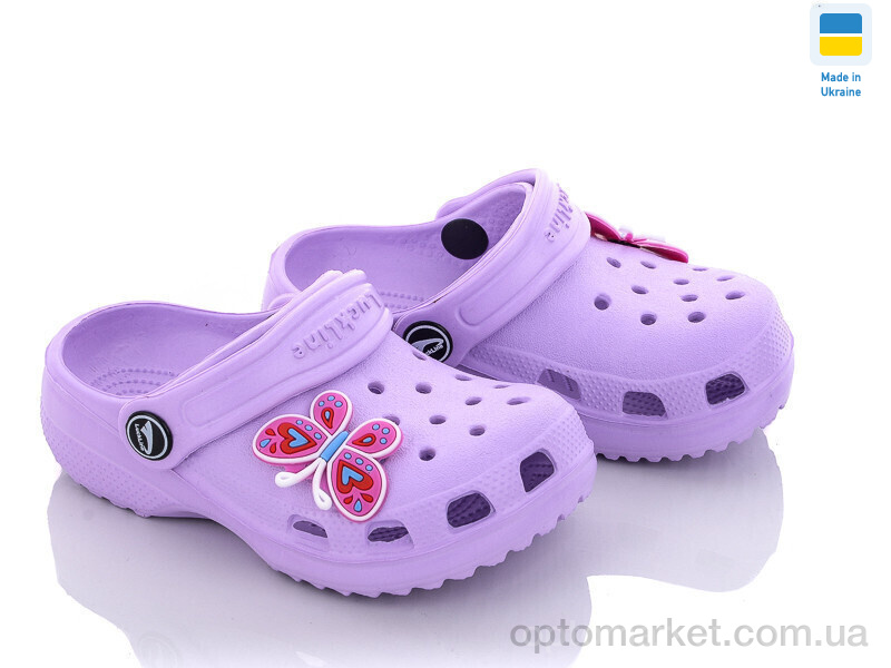 Купить Крокси дитячі 3001-235 Luck Line фіолетовий, фото 1