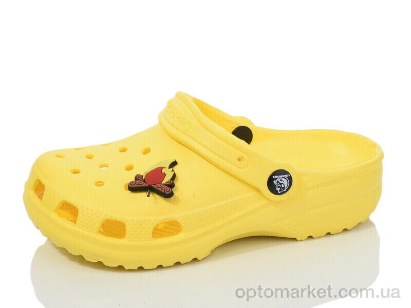 Купить Крокси дитячі 3001-308B Luck Line жовтий, фото 1