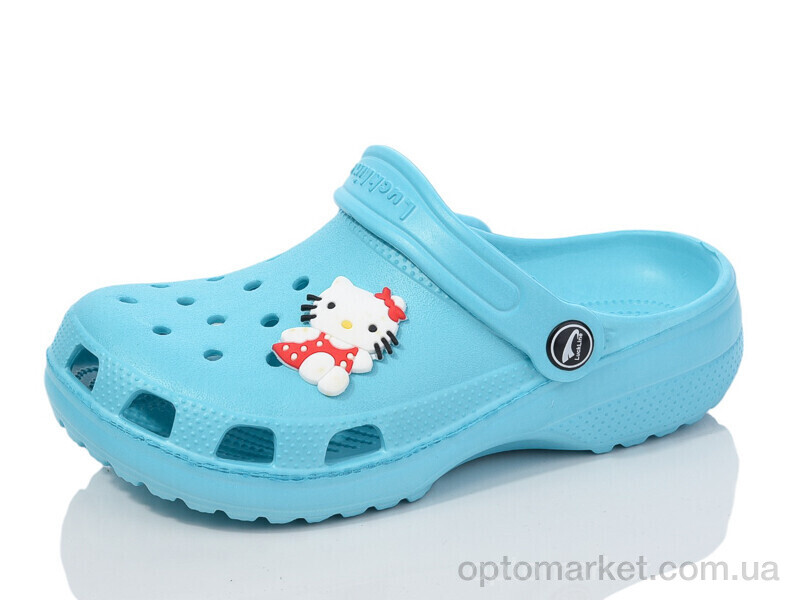 Купить Крокси дитячі 3001-312 Luck Line блакитний, фото 1