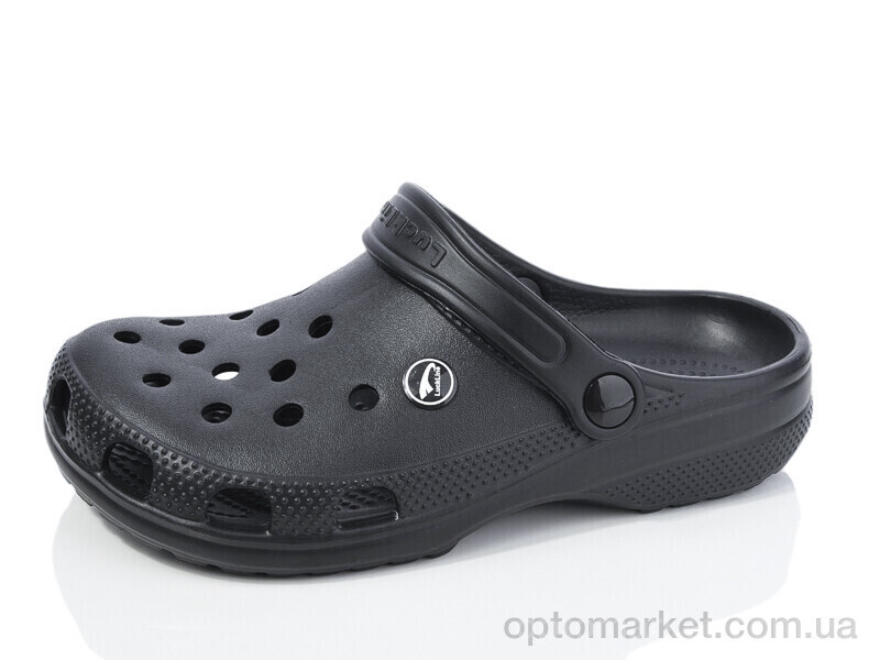 Купить Крокси жіночі 3001-361 Luck Line чорний, фото 1