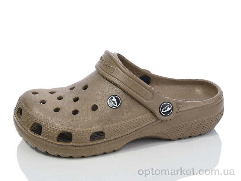 Купить Крокси жіночі 3001-365 Luck Line коричневий, фото 1