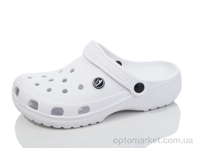 Купить Крокси жіночі 3001-377 Luck Line білий, фото 1