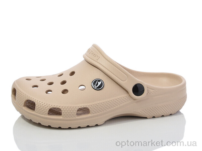 Купить Крокси дитячі 3001-381 Luck Line бежевий, фото 1