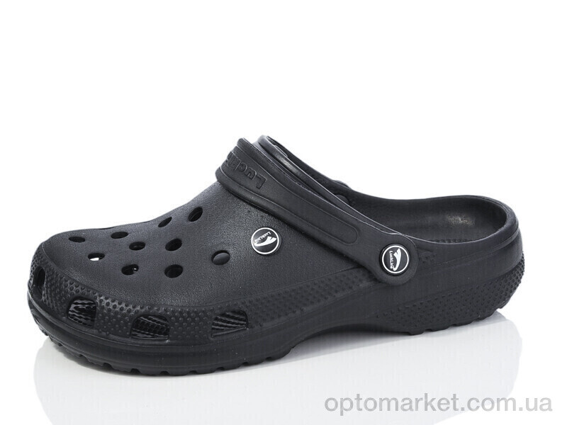 Купить Крокси чоловічі 3001-401 Luck Line чорний, фото 1