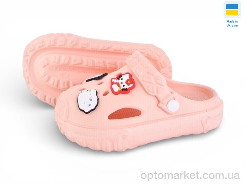 Купить Крокси дитячі 3001 персик Verta рожевий, фото 1