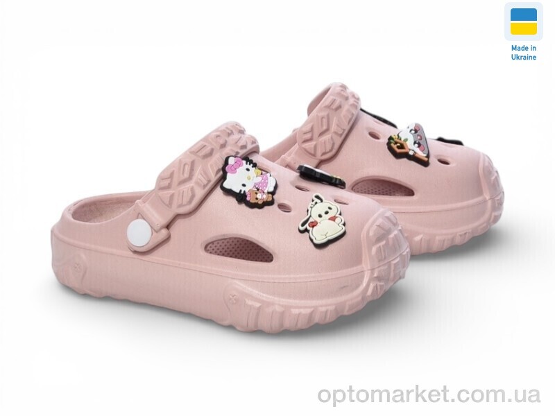 Купить Крокси дитячі 3001 пудра Verta рожевий, фото 1