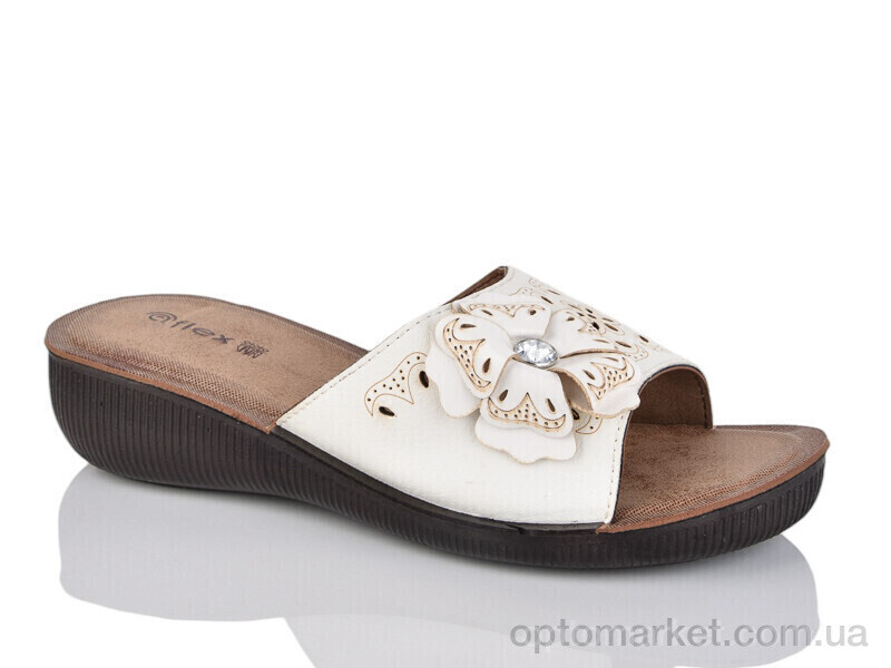 Купить Шльопанці жіночі 3002-13 Flex білий, фото 1