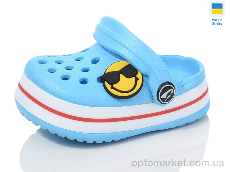 Купить Крокси дитячі 3002-193 Luck Line блакитний, фото 1
