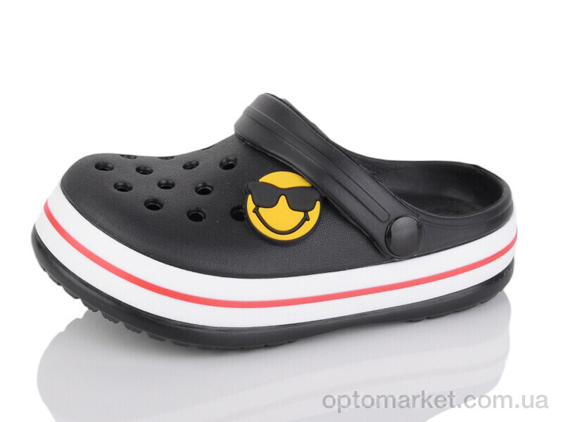 Купить Крокси дитячі 3002-241 Luck Line чорний, фото 1