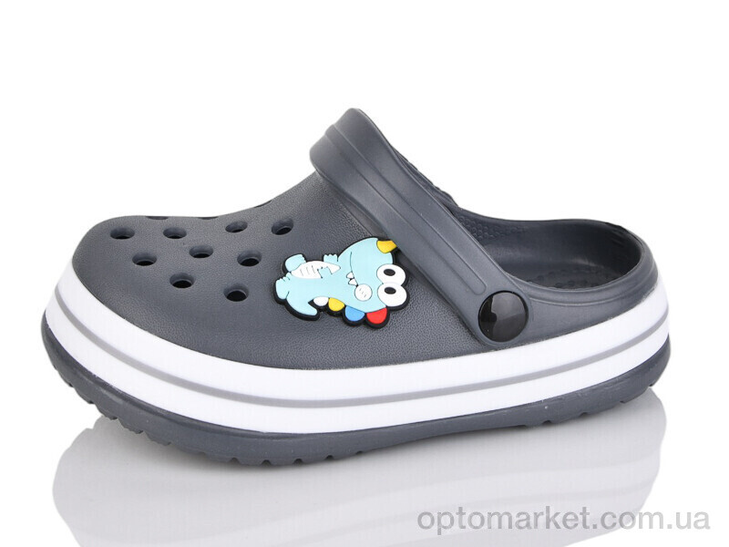 Купить Крокси дитячі 3002-260 Luck Line сірий, фото 1