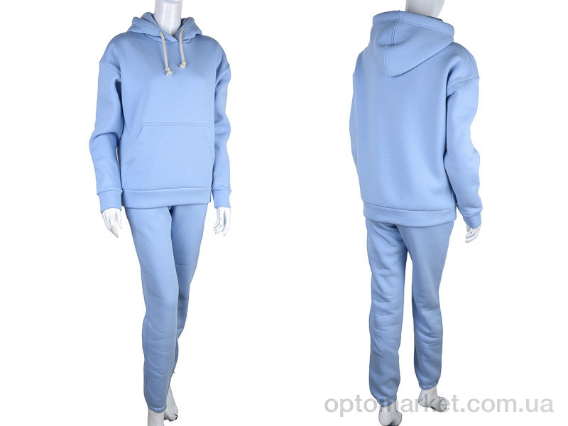 Купить Спортивний костюм жіночі 3002 l.blue Baldoria блакитний, фото 3