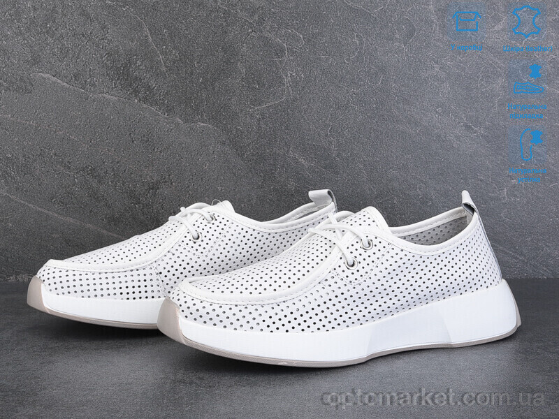 Купить Туфлі жіночі 3003-1 Jessica білий, фото 2