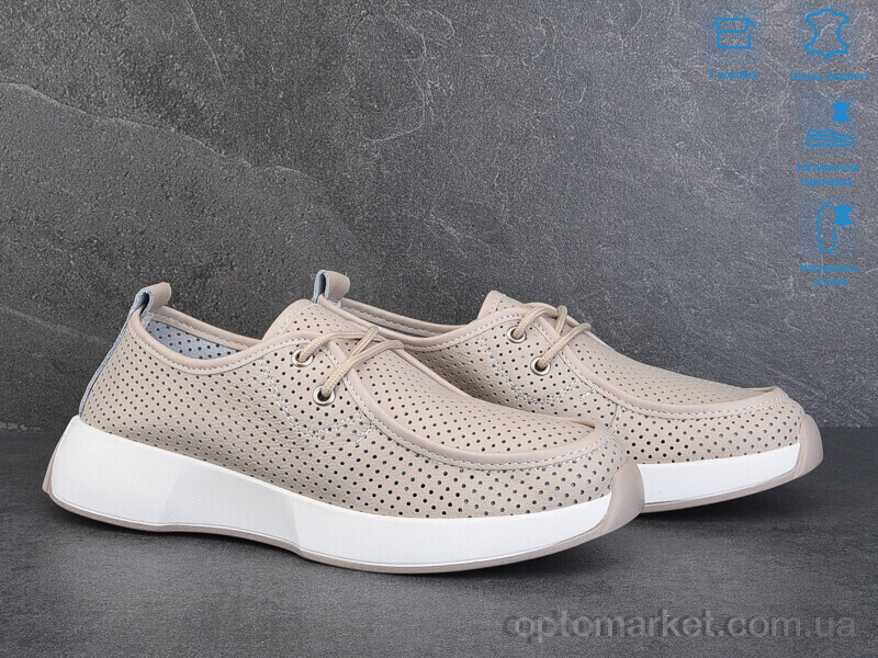 Купить Туфлі жіночі 3003-2 Jessica бежевий, фото 2