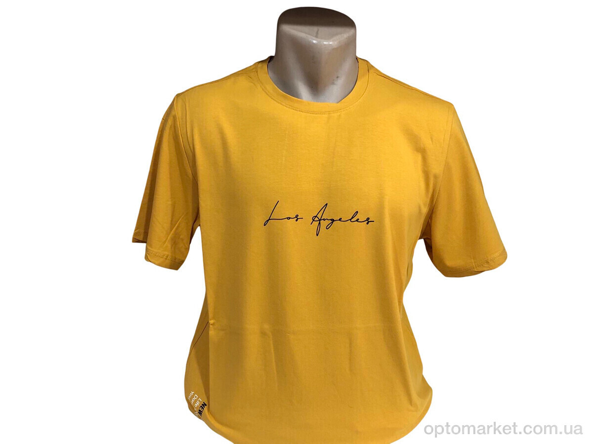 Купить Футболка чоловічі 3003 медовий Devoll жовтий, фото 1