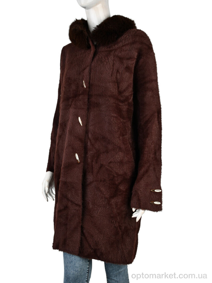 Купить Пальто жіночі 30075 brown Edel коричневий, фото 1