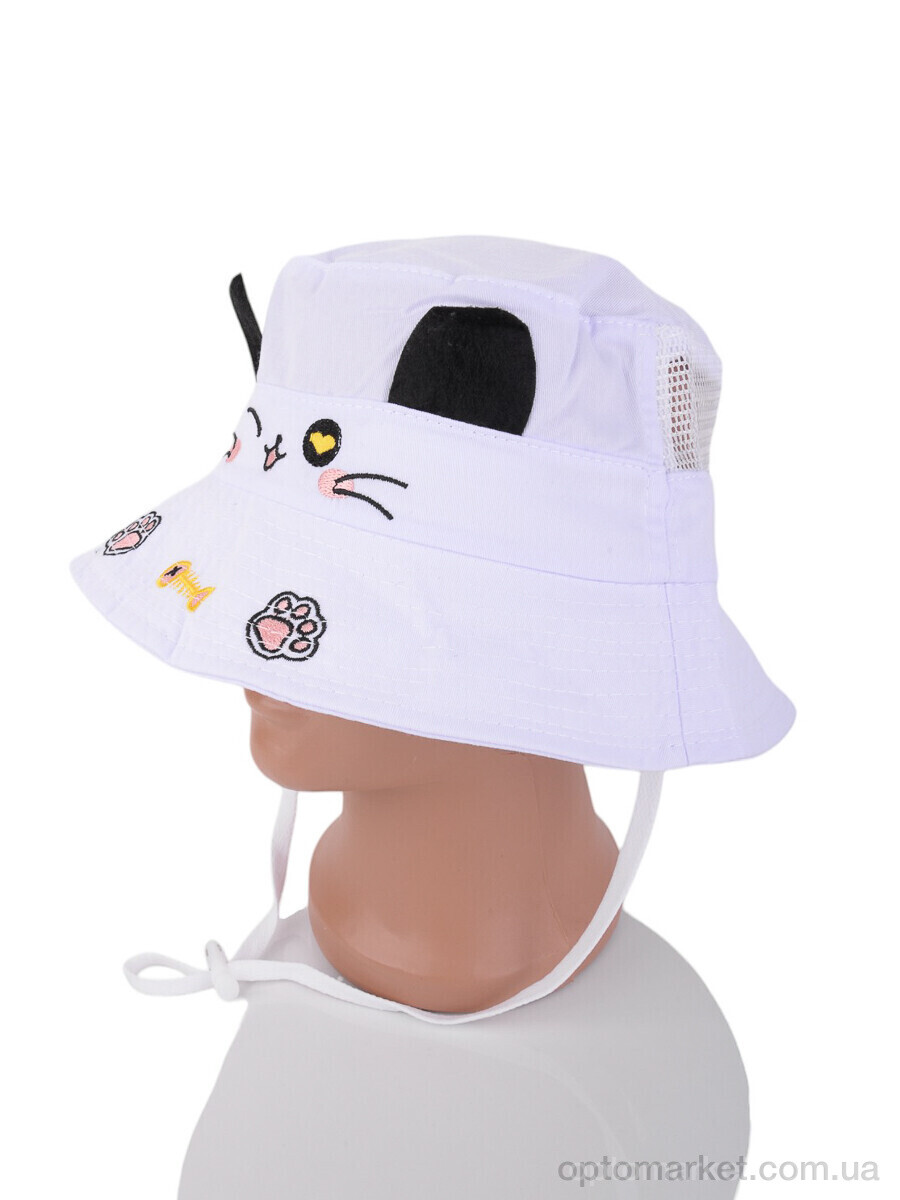 Купить Панама дитячі 3008-5 white RuBi білий, фото 1