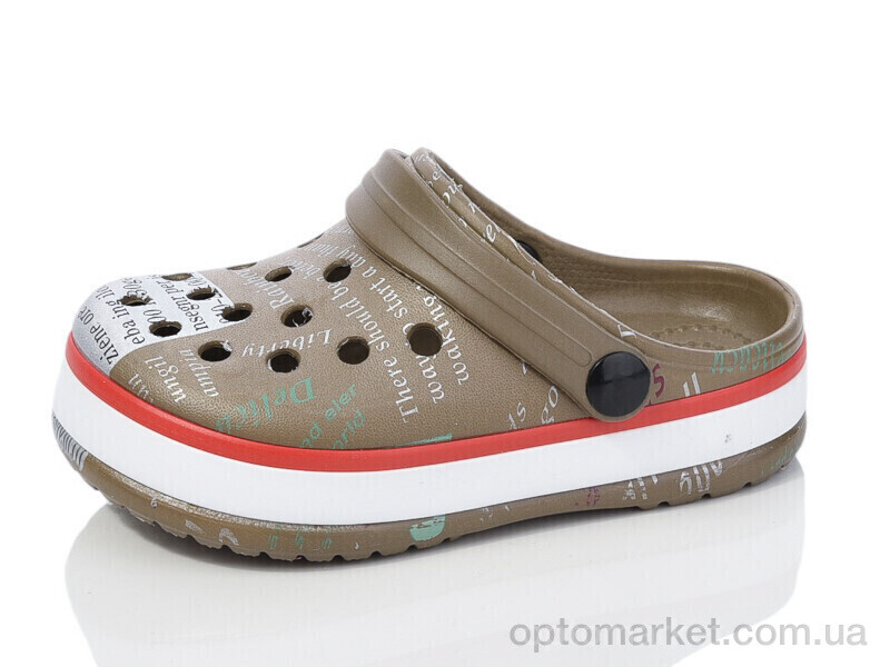 Купить Крокси дитячі 3012-266 Luck Line коричневий, фото 1