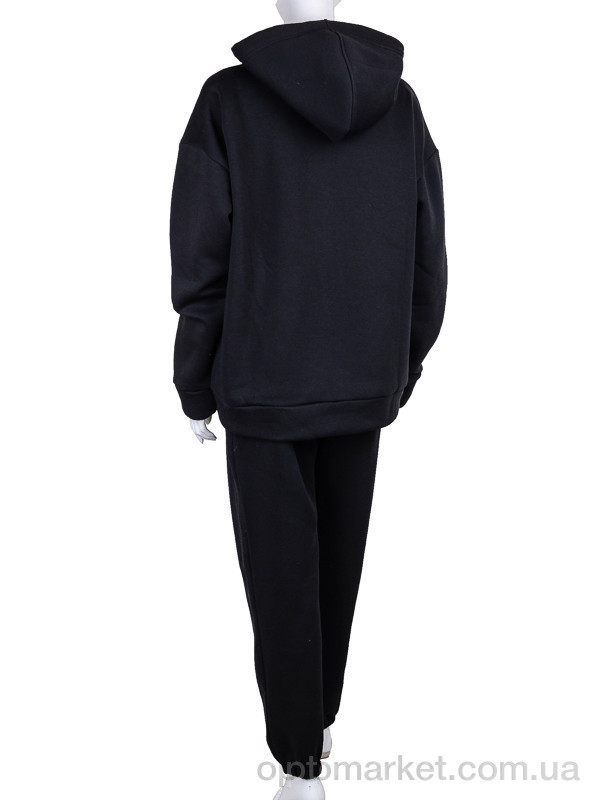 Купить Спортивний костюм жіночі 3012 black Baldoria чорний, фото 2