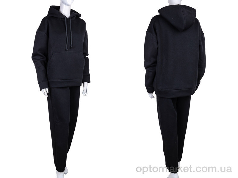 Купить Спортивний костюм жіночі 3012 black Baldoria чорний, фото 3