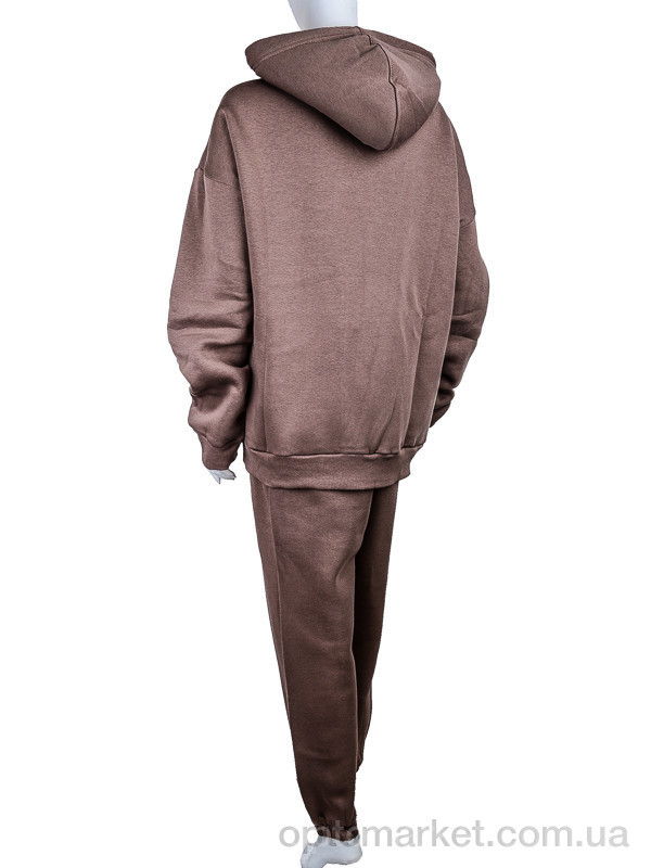 Купить Спортивний костюм жіночі 3012 brown Baldoria коричневий, фото 2