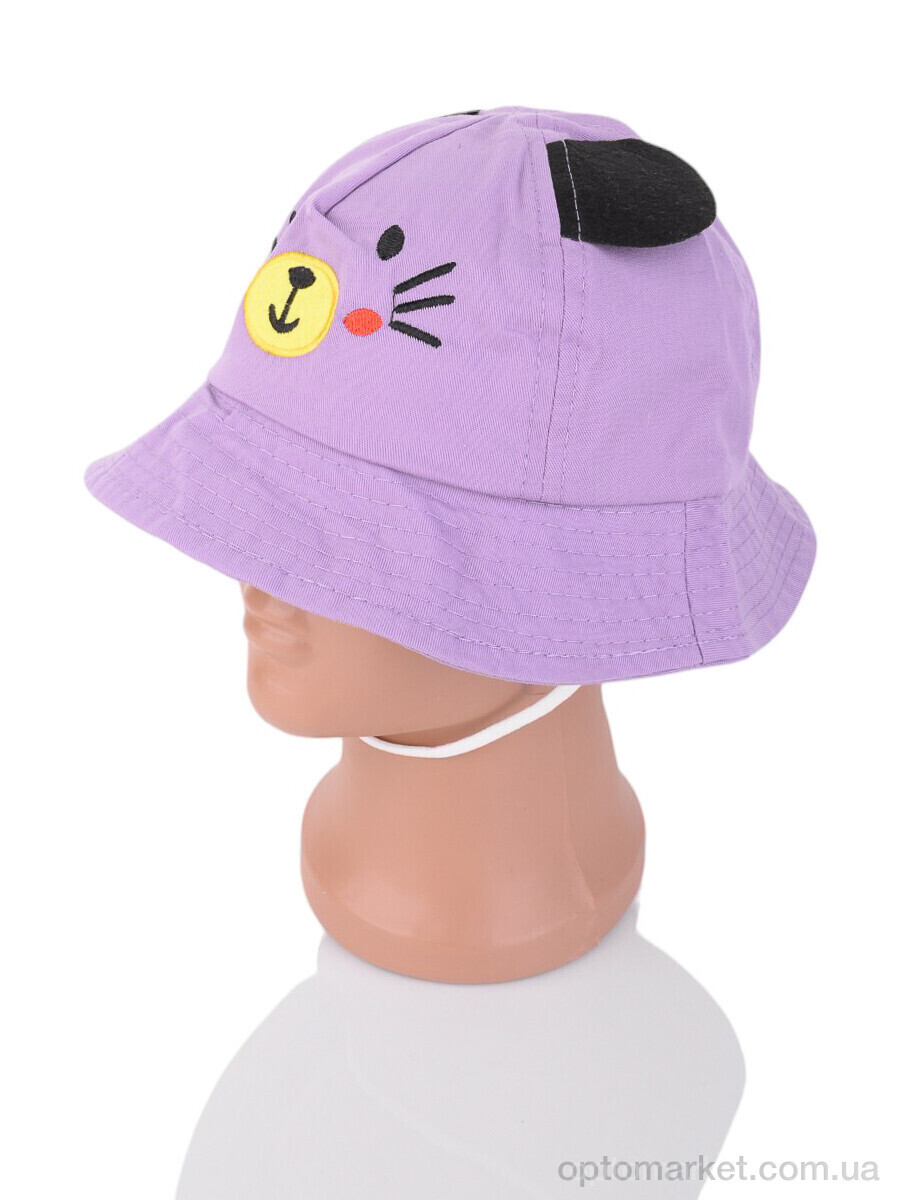 Купить Панама дитячі 3013-6 violet RuBi фіолетовий, фото 1