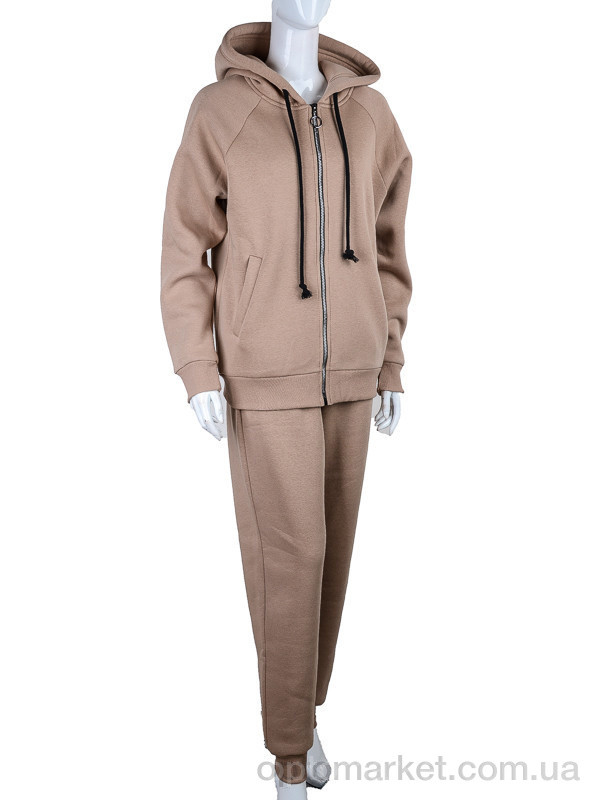 Купить Спортивний костюм жіночі 3013 beige Baldoria бежевий, фото 1