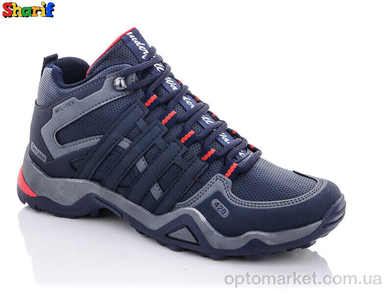 Купить Черевики чоловічі 3014-1 (40-45) Wanderfull синій, фото 1