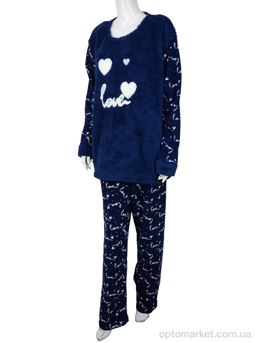 Купить Пижама жіночі 3018 navy Pija Port синій, фото 1