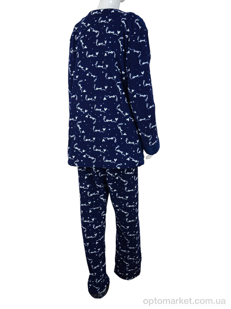 Купить Пижама жіночі 3018 navy Pija Port синій, фото 2
