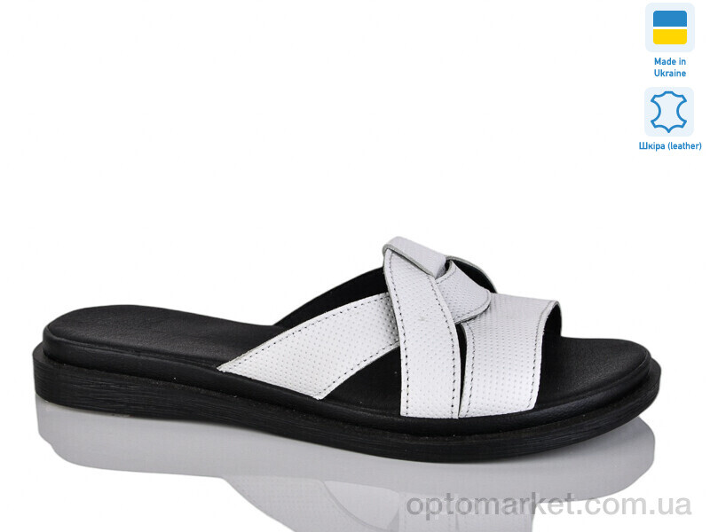 Купить Шльопанці жіночі 302-1 білий к. Sali білий, фото 1