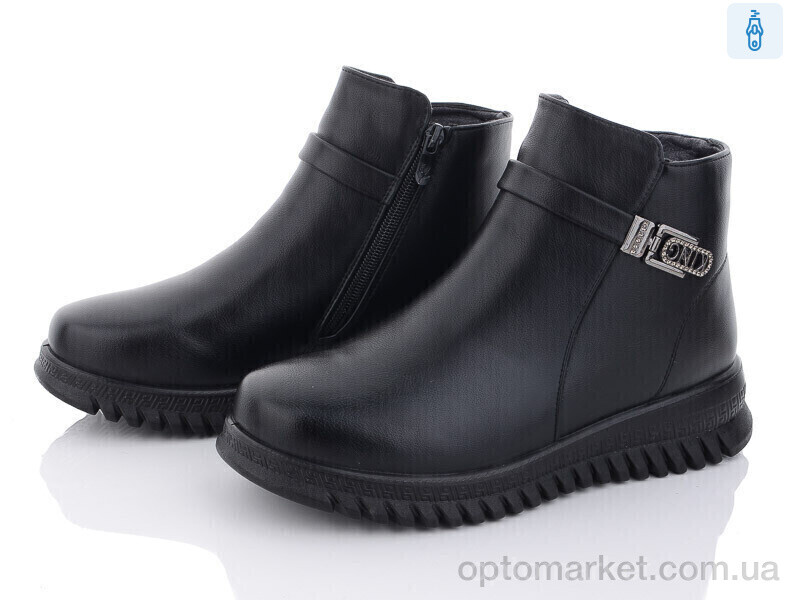 Купить Черевики жіночі 302-1 Ok Shoes чорний, фото 1