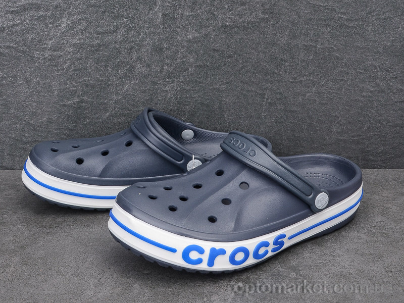 Купить Крокси жіночі 302-11 Crocs синій, фото 2
