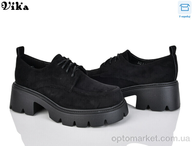 Купить Туфлі жіночі 302-2 Vika чорний, фото 1