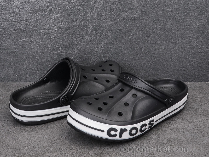 Купить Крокси чоловічі 302-2 Crocs чорний, фото 2