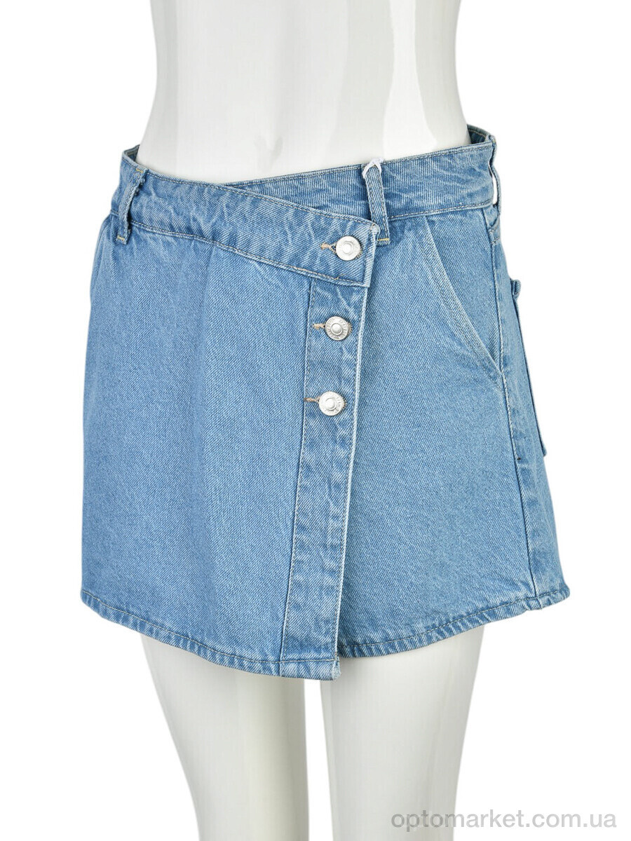 Купить Юбка-шорти жіночі 302-7146 blue Medusa синій, фото 1
