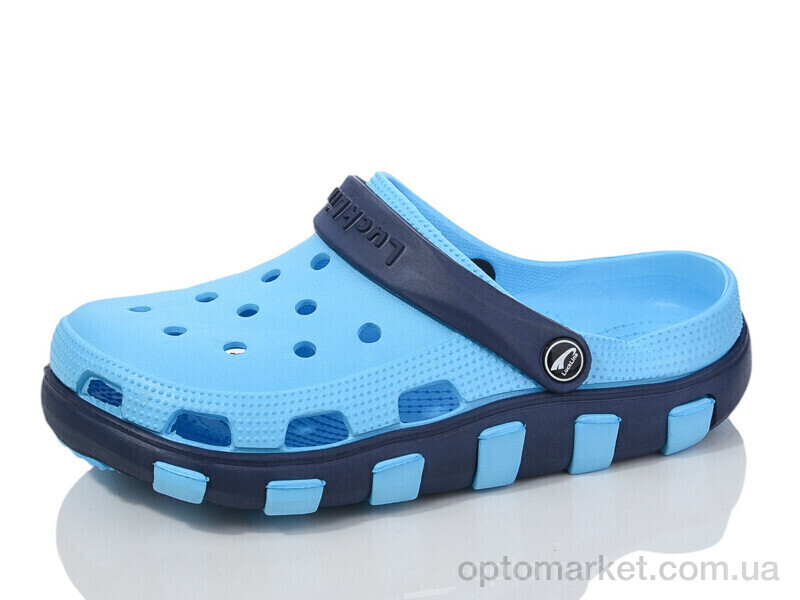 Купить Крокси жіночі 3021-173 Luck Line блакитний, фото 1