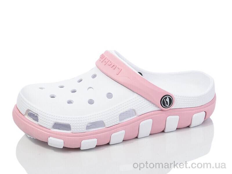 Купить Крокси жіночі 3021-277 Luck Line білий, фото 1