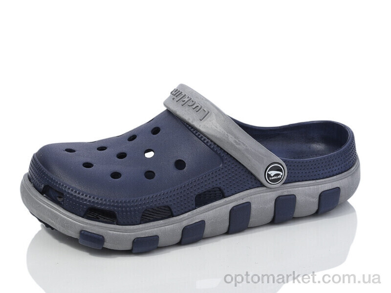 Купить Крокси жіночі 3021-362 Luck Line синій, фото 1