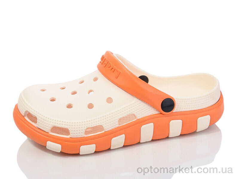 Купить Крокси жіночі 3021-387 Luck Line бежевий, фото 1