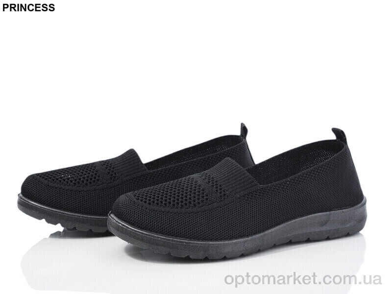 Купить Сліпони жіночі 3026-37 Princess чорний, фото 1
