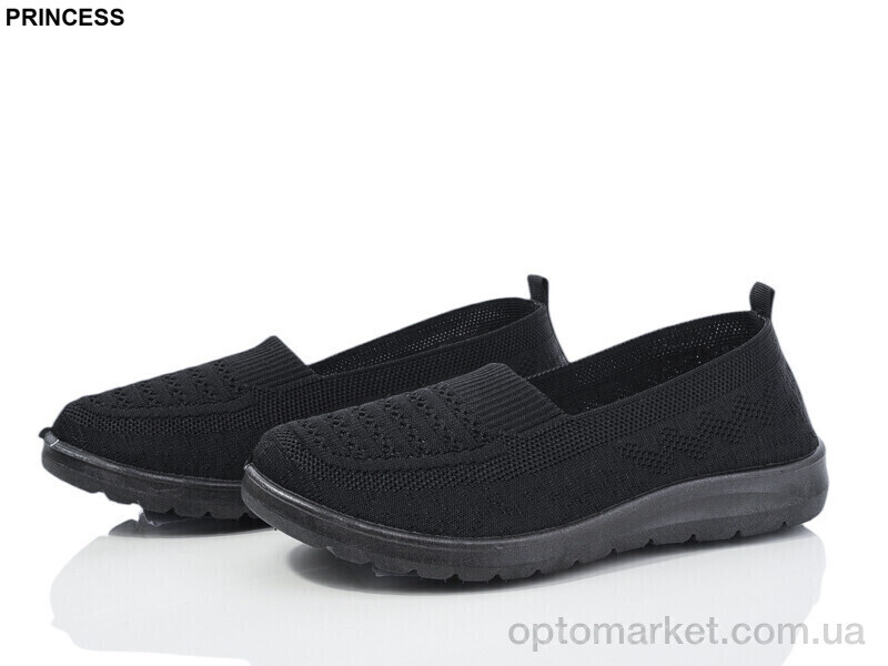Купить Сліпони жіночі 3026-38 Princess чорний, фото 1